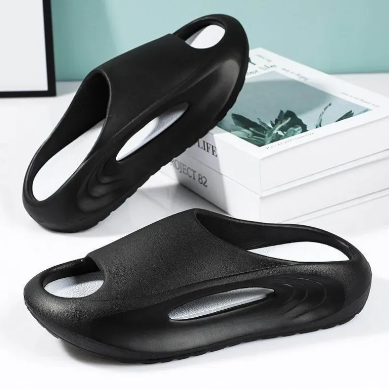 Futuristische Strand-Slipper mit Hohlsaum – Stilvolles, leichtes Schuhwerk