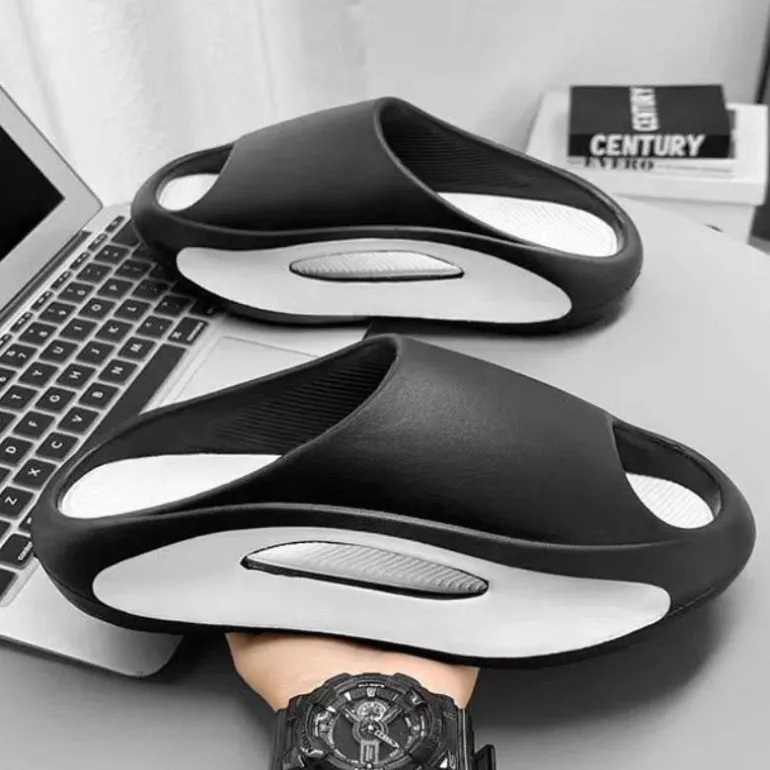 Futuristische Strand-Slipper mit Hohlsaum – Stilvolles, leichtes Schuhwerk