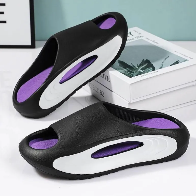 Futuristische Strand-Slipper mit Hohlsaum – Stilvolles, leichtes Schuhwerk