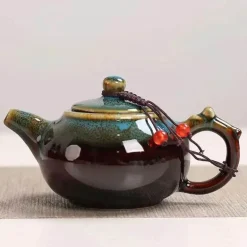 Gaiwan-Teeservice aus Keramik – Gongfu-Reise-Teekannen- und Tassenset