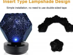 Galaxie-Nachtlichtprojektor – Sternen- und Planetarium-Lichtshow