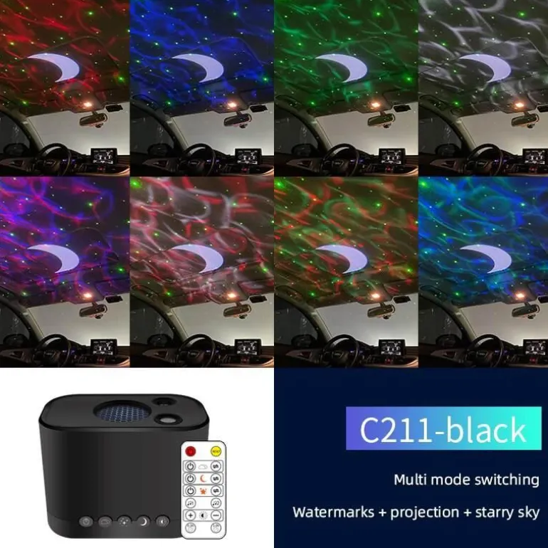 Galaxie-Projektorlampe – LED-Nachtlicht fürs Kinderzimmer