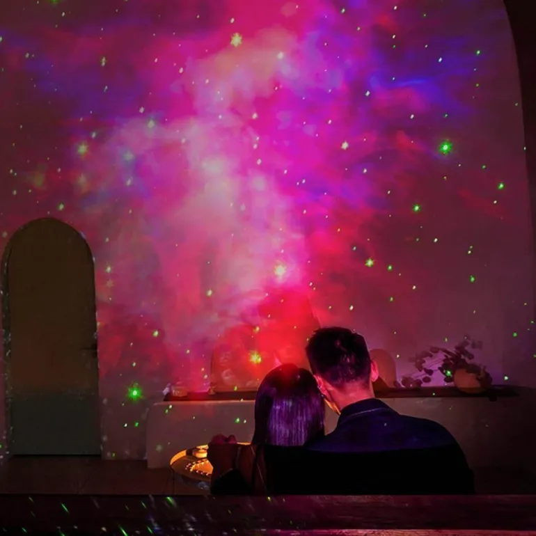 Galaxy Astronaut Night Light Room Projector