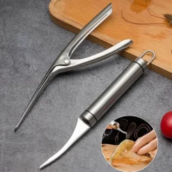 Garnelenreiniger-Schneider aus Edelstahl – Meeresfrüchte-Werkzeug