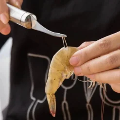Garnelenreiniger-Schneider aus Edelstahl – Meeresfrüchte-Werkzeug