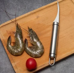 Garnelenreiniger-Schneider aus Edelstahl – Meeresfrüchte-Werkzeug