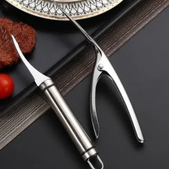 Garnelenreiniger-Schneider aus Edelstahl – Meeresfrüchte-Werkzeug