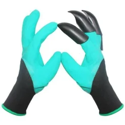 Gartenkrallenhandschuhe - Gummi-Gartenhandschuhe mit Krallenspitzen