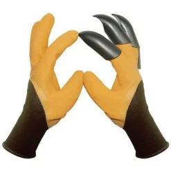 Gartenkrallenhandschuhe - Gummi-Gartenhandschuhe mit Krallenspitzen