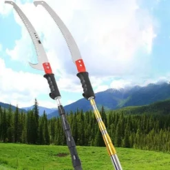 Garten-Schnittwerkzeug - Edelstahl-Hochastsäge