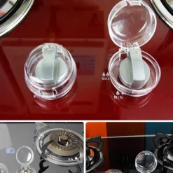 Gasschalterabdeckungen für Kinder – 2er-Pack Sicherheitszubehör