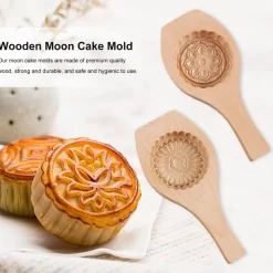 Gebäckbackform aus Holz – süßes Backwerkzeug für Gebäck