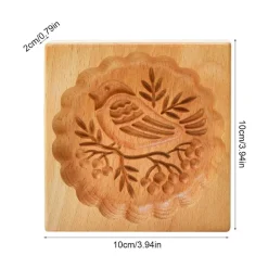 Gebäckbackform aus Holz – süßes Backwerkzeug für Gebäck