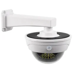 Gefälschte Solar-Überwachungskamera für den Außenbereich – wasserdichte Überwachungsattrappe