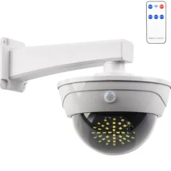 Gefälschte Solar-Überwachungskamera für den Außenbereich – wasserdichte Überwachungsattrappe