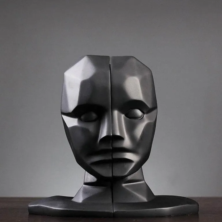 Gehirn-Skulptur-Kunst – Kreatives Wohndekor-Stück
