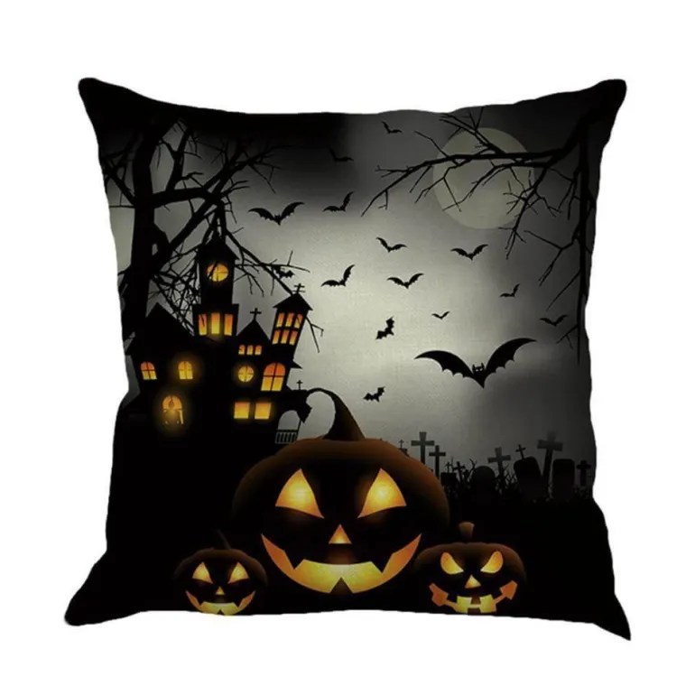 Geister-Halloween-Kissenbezüge – weiches, gruseliges Dekor