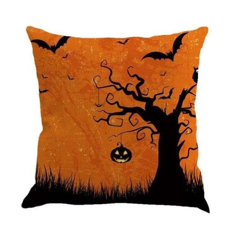 Geister-Halloween-Kissenbezüge – weiches, gruseliges Dekor