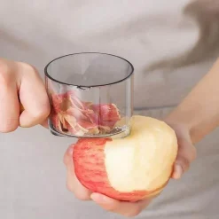 Gemüse- und Obstschäler aus Edelstahl – einfaches Fassdesign