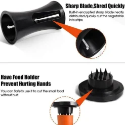 Gemüse-Spiralschneider – Gesunder Nudelmacher für Pasta und Salate