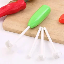 Gemüsespiralschneider-Set für einfaches Vorbereiten und Entkernen von Gemüse