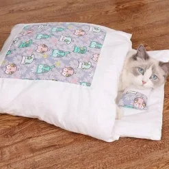 Gemütliches japanisches Katzenbett – entzückender Schlafplatz für Haustiere