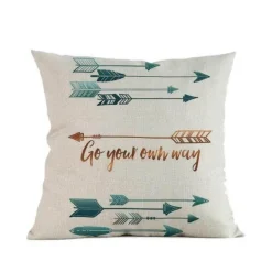 Geometrische Dekokissenbezüge - Moderne Wohnakzente