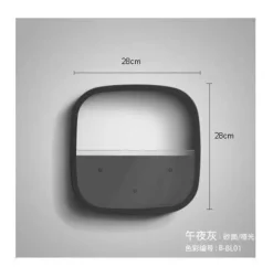 Geometrische Diamant-Wandvase – Dekorativer Regal-Übertopf