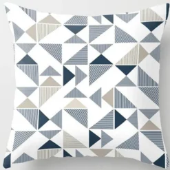 Geometrische Dreieck-Kissenbezüge - Dekorative Kissen mit unregelmäßigem Muster