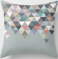 Geometrische Dreieck-Kissenbezüge - Dekorative Kissen mit unregelmäßigem Muster