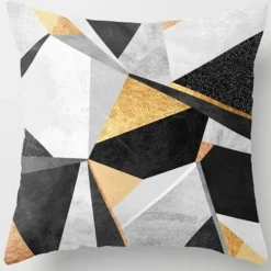 Geometrische Dreieck-Kissenbezüge - Dekorative Kissen mit unregelmäßigem Muster
