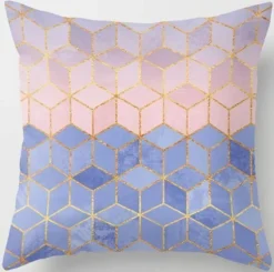 Geometrische Dreieck-Kissenbezüge - Dekorative Kissen mit unregelmäßigem Muster