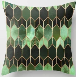 Geometrische Dreieck-Kissenbezüge - Dekorative Kissen mit unregelmäßigem Muster