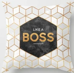 Geometrische Dreieck-Kissenbezüge - Dekorative Kissen mit unregelmäßigem Muster