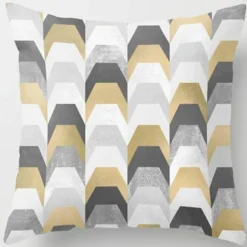 Geometrische Dreieck-Kissenbezüge - Dekorative Kissen mit unregelmäßigem Muster