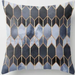 Geometrische Dreieck-Kissenbezüge - Dekorative Kissen mit unregelmäßigem Muster