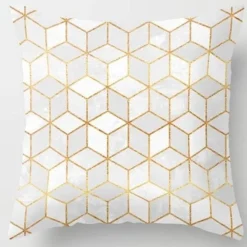 Geometrische Dreieck-Kissenbezüge - Dekorative Kissen mit unregelmäßigem Muster