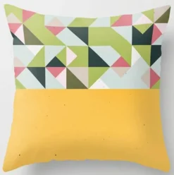 Geometrische Dreieck-Kissenbezüge - Dekorative Kissen mit unregelmäßigem Muster
