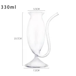 Geometrische Wein- und Cocktailgläser – Kreatives Trinkgeschirr-Set