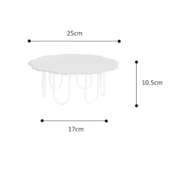 Geometrischer Tortenständer – Kreative Dessertpräsentation