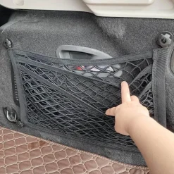 Gepäcknetz-Organizer – Dehnbare Netz-Aufbewahrungslösung fürs Auto