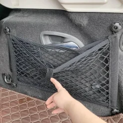 Gepäcknetz-Organizer – Dehnbare Netz-Aufbewahrungslösung fürs Auto