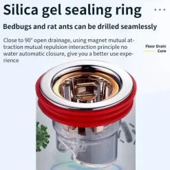 Geruchsneutralisierender Abflussfilter – Universelle Badezimmerlösung