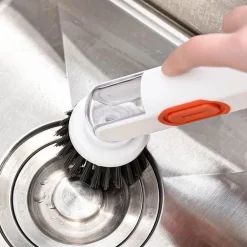 Geschirrbürste mit Seifenspender – Küchenreinigungswerkzeug