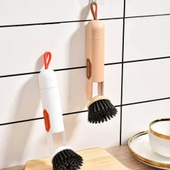 Geschirrbürste mit Seifenspender – Küchenreinigungswerkzeug