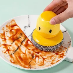 Geschirrschrubber in Entenform – Niedliches Küchenreinigungswerkzeug