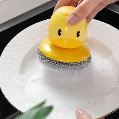 Geschirrschrubber in Entenform – Niedliches Küchenreinigungswerkzeug