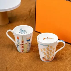 Geschirrset aus Bone China für Kinder – Teller, Schüsseln, Geschenk für die Kleinen