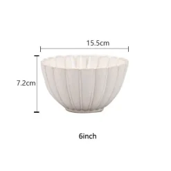 Geschirrset aus weiß glasierter Keramik – Elegante Geschirrkollektion