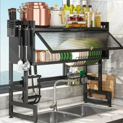 Geschirrständer über der Spüle – Moderner Küchen-Organizer